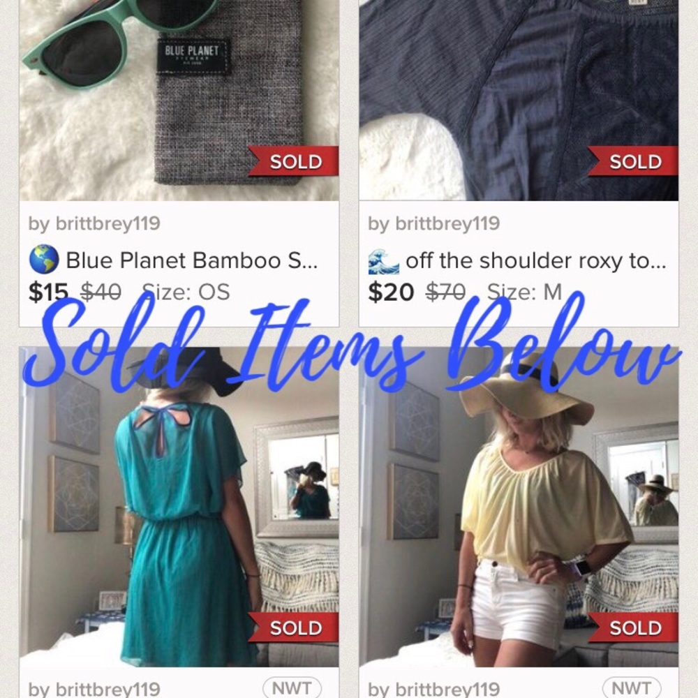 ⬇️ Sold Items Below ⬇️